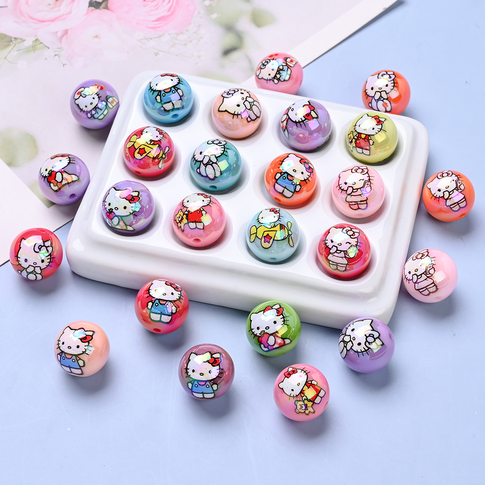10Pcs Random Mixed Acrylic Bea - Jewelry Making 3 Year Old avis et prix