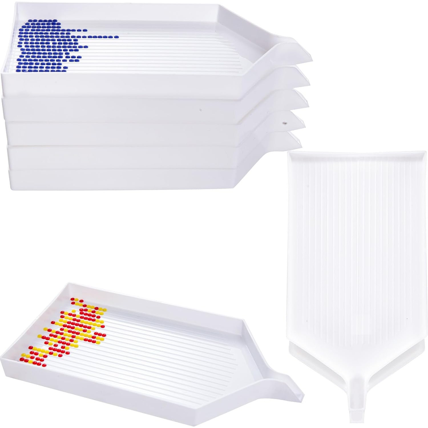Plastic Diamond Painting Trays - Bead Organizer Tray avis et prix