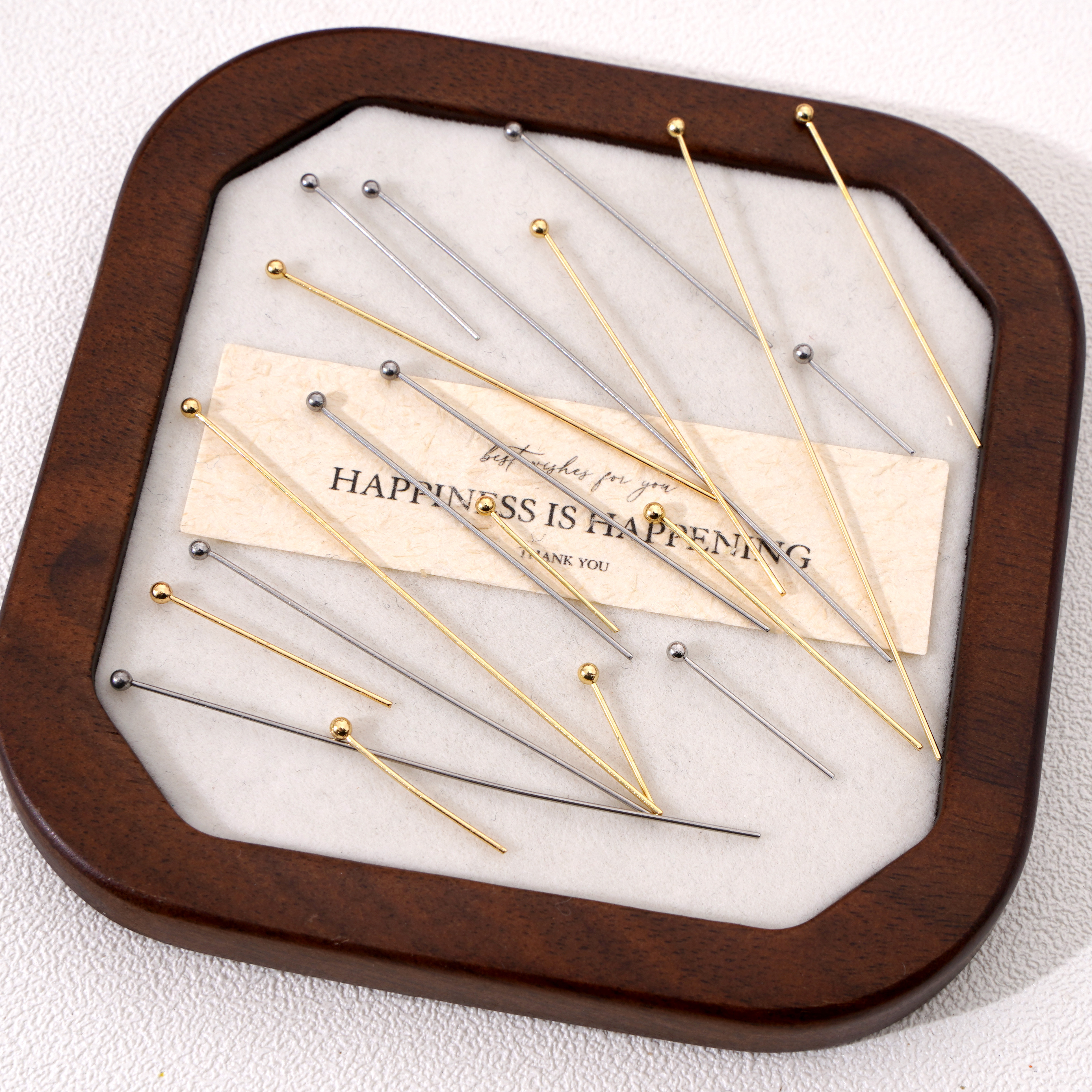 50-100Pcs 0.6mm Stainless Stee - Jewelry Making Head Pins avis et prix