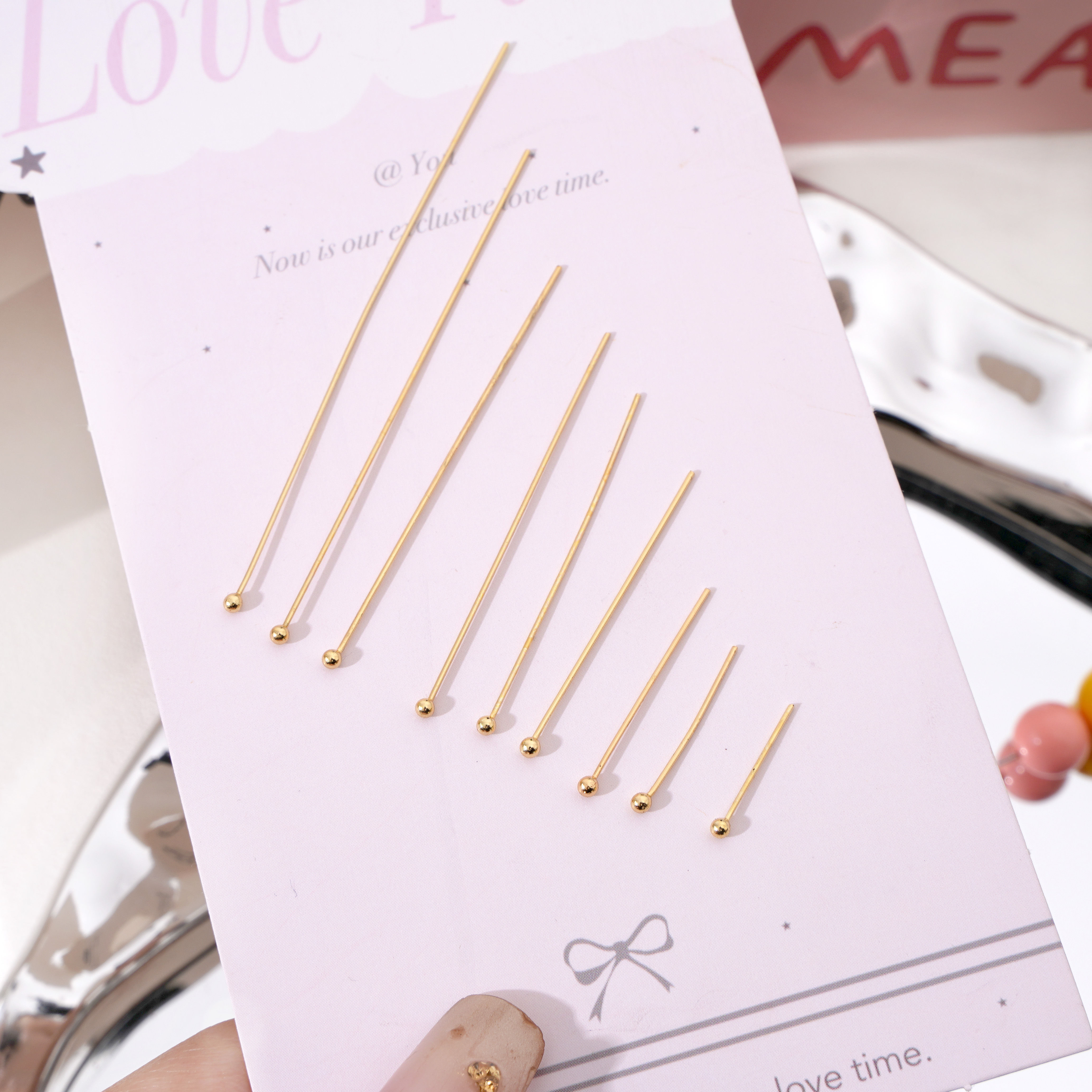 50-100Pcs 0.6mm Stainless Stee - Jewelry Making Head Pins avis et prix