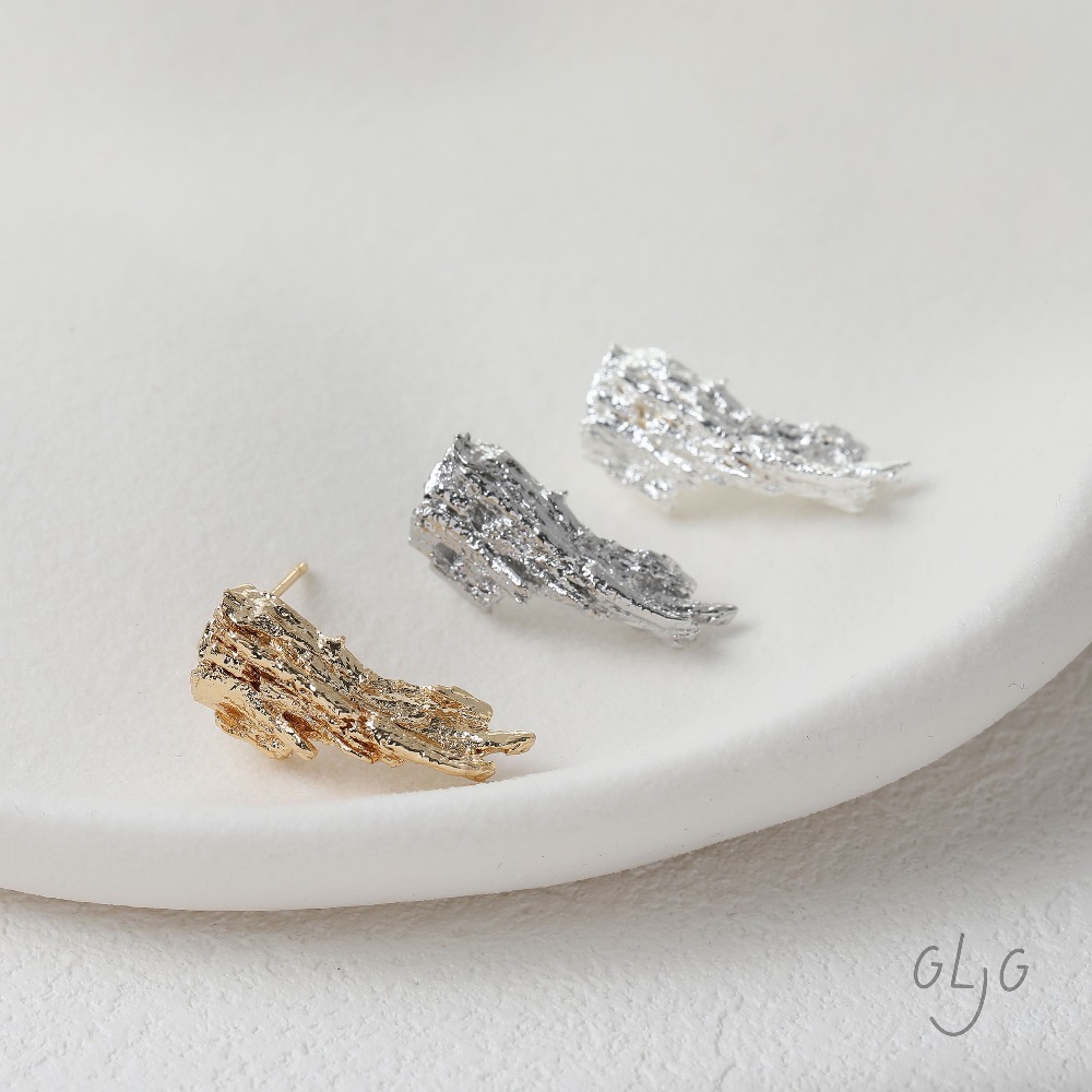 2PCS Dainty Irregular Lava Ear - Jewelry Making Head Pins avis et prix