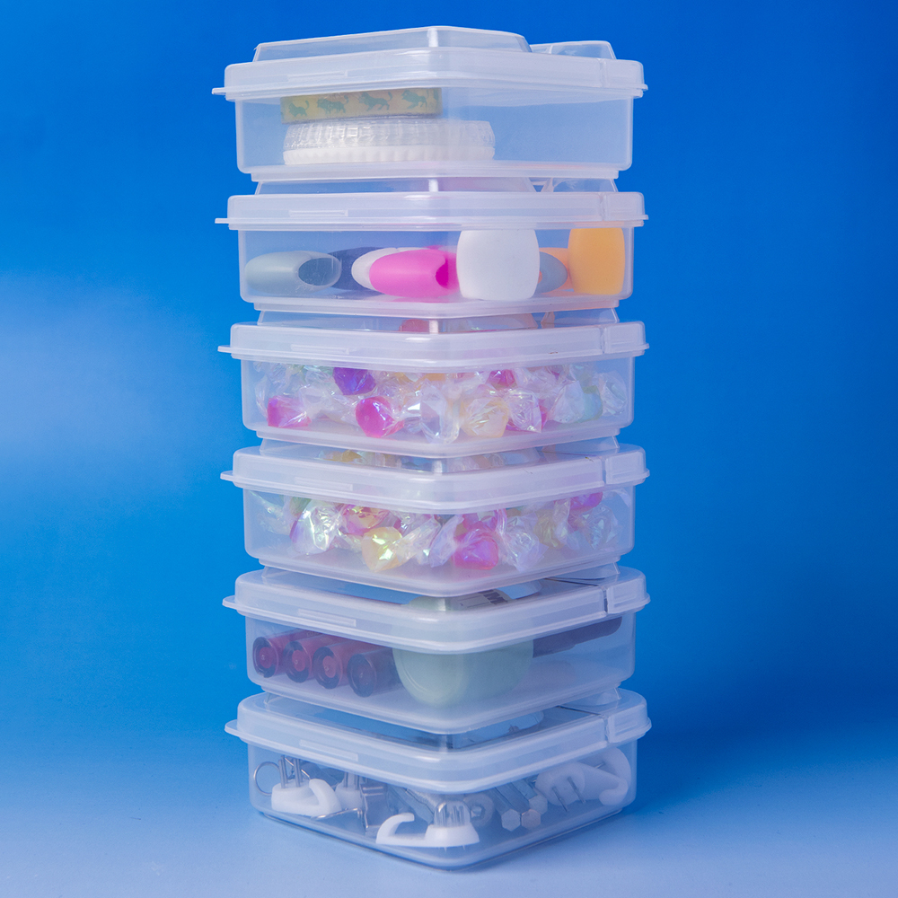 1/2/3PC Transparent plastic fl - Bead Organizer Tray avis et prix