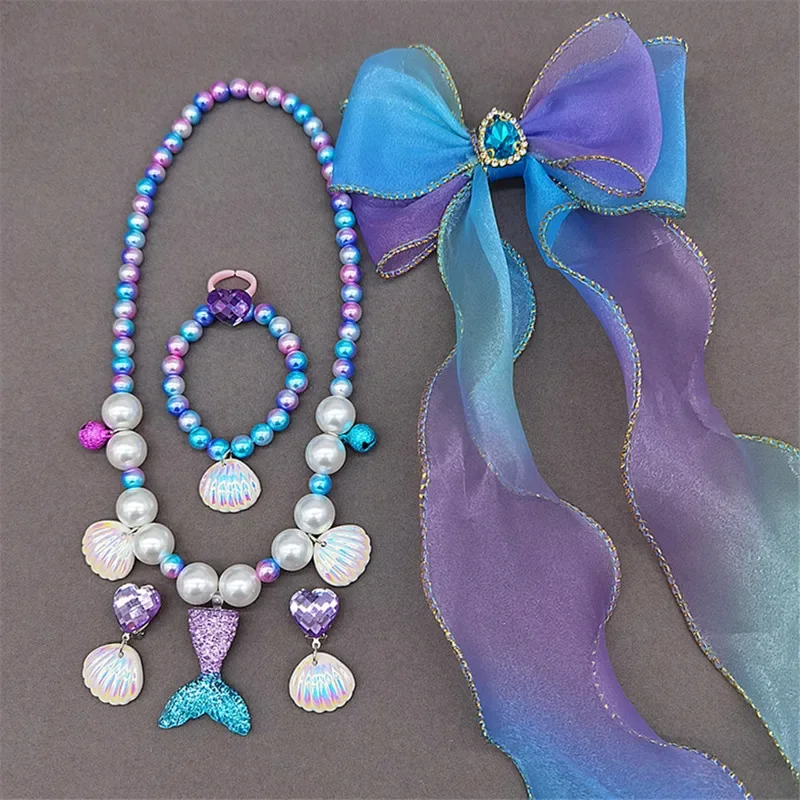 Girl's Mermaid Theme Sequin Ha - Jewelry Making For Kids avis et prix