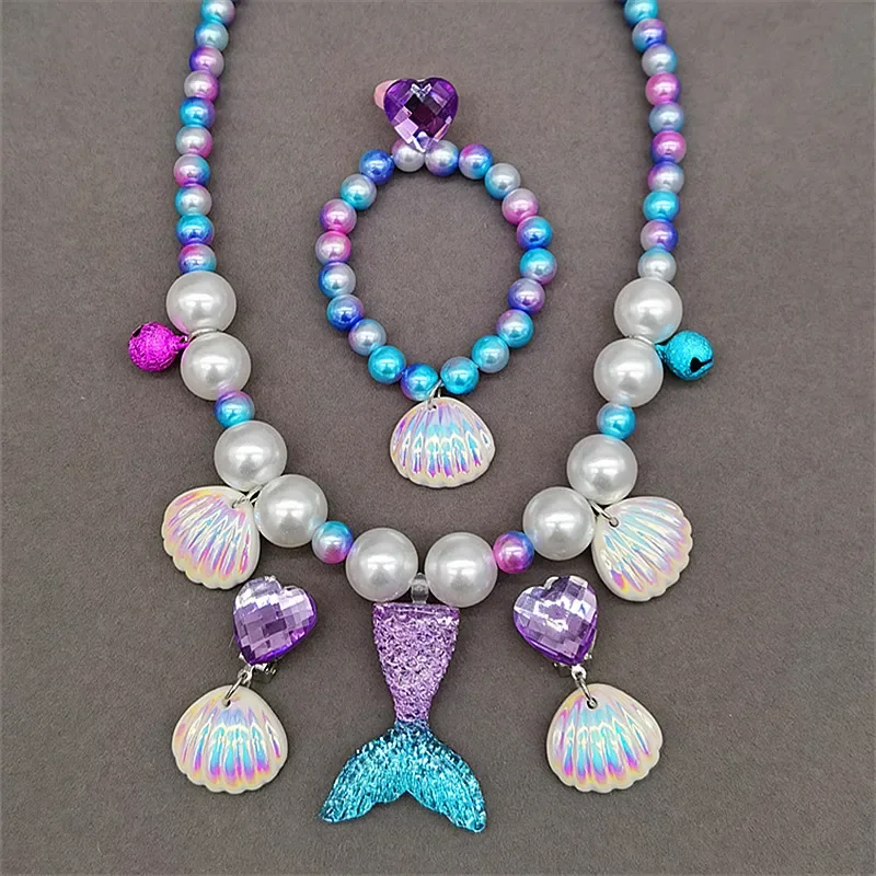 Girl's Mermaid Theme Sequin Ha - Jewelry Making For Kids avis et prix