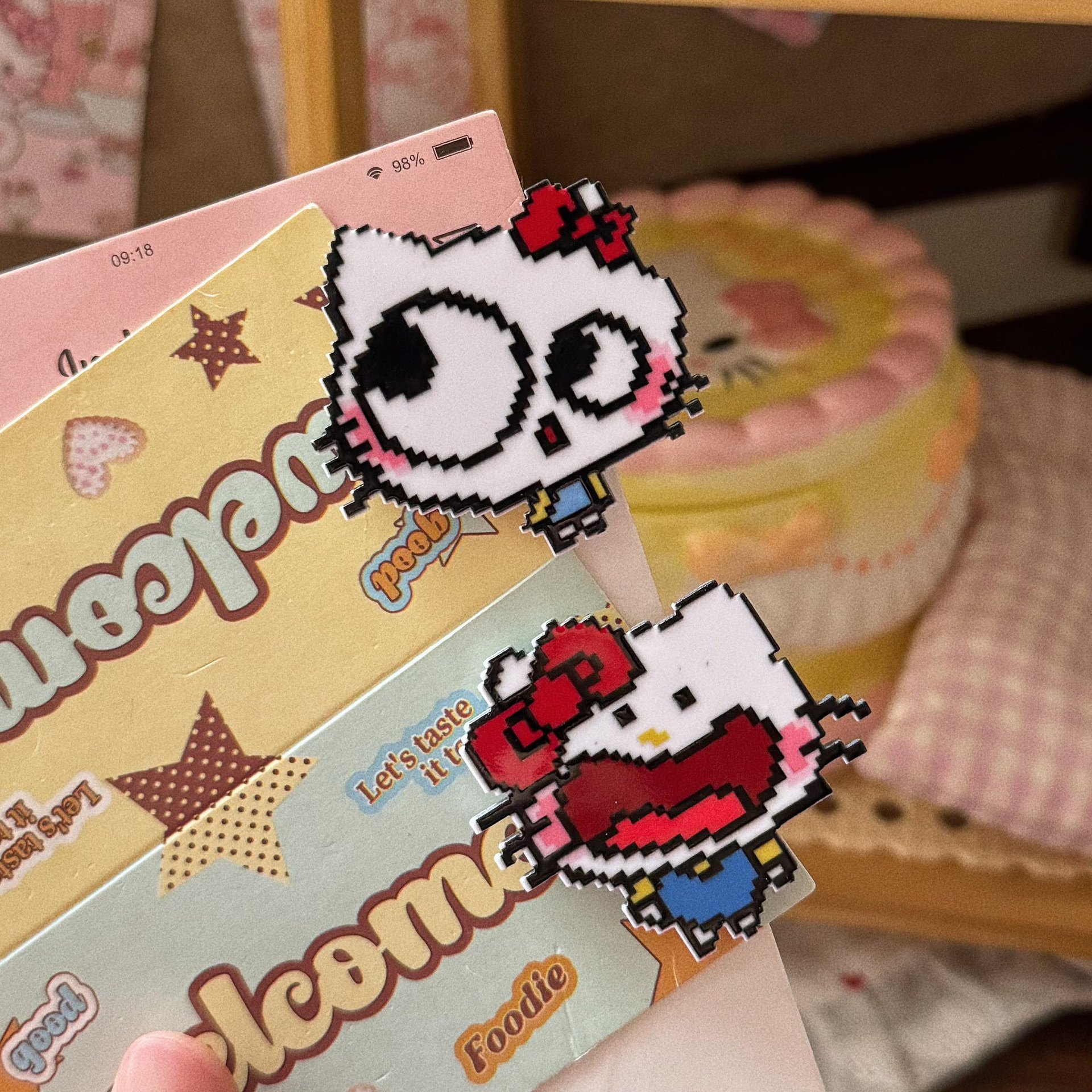 2Pcs Hello Kitty Pixel Hair Cl - Jewelry Making For Kids avis et prix