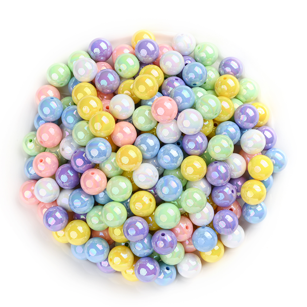 50Pcs 16mm Acrylic Round Beads - Jewelry Making 3 Year Old avis et prix