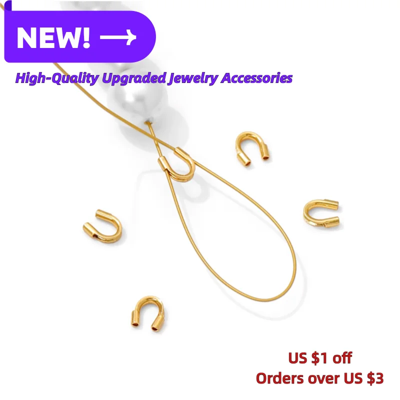 18K Gold Plated Protective End - Jewelry Making Yarn avis et prix