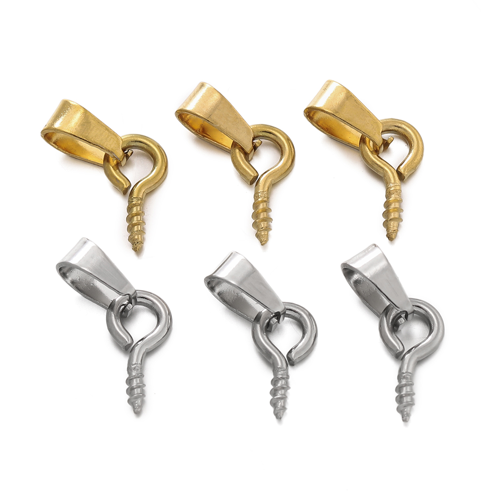 20pcs Stainless Steel Screw Ey - Jewelry Making Rivets avis et prix