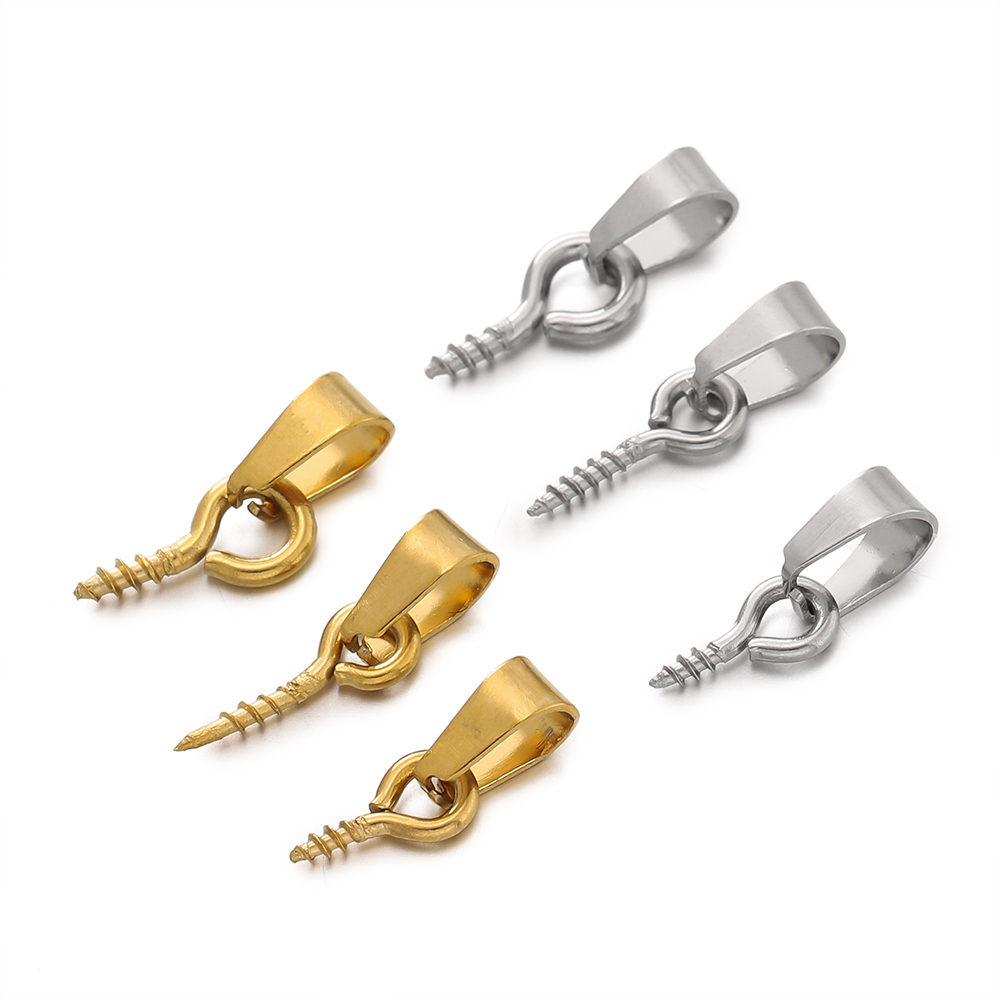 20pcs Stainless Steel Screw Ey - Jewelry Making Rivets avis et prix