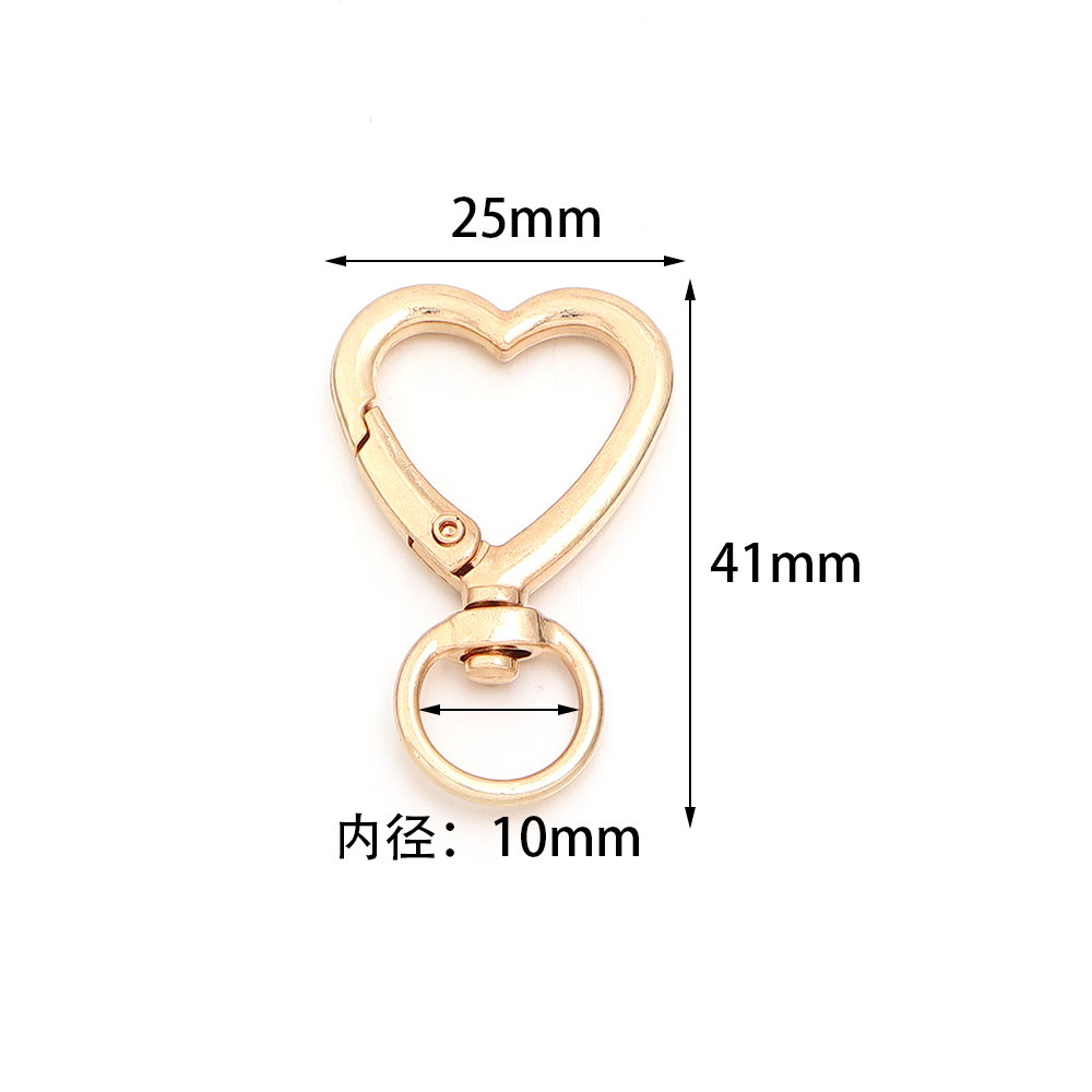 5-10pcs Alloy Heart Lobster Cl - Jewelry Making A Ring avis et prix