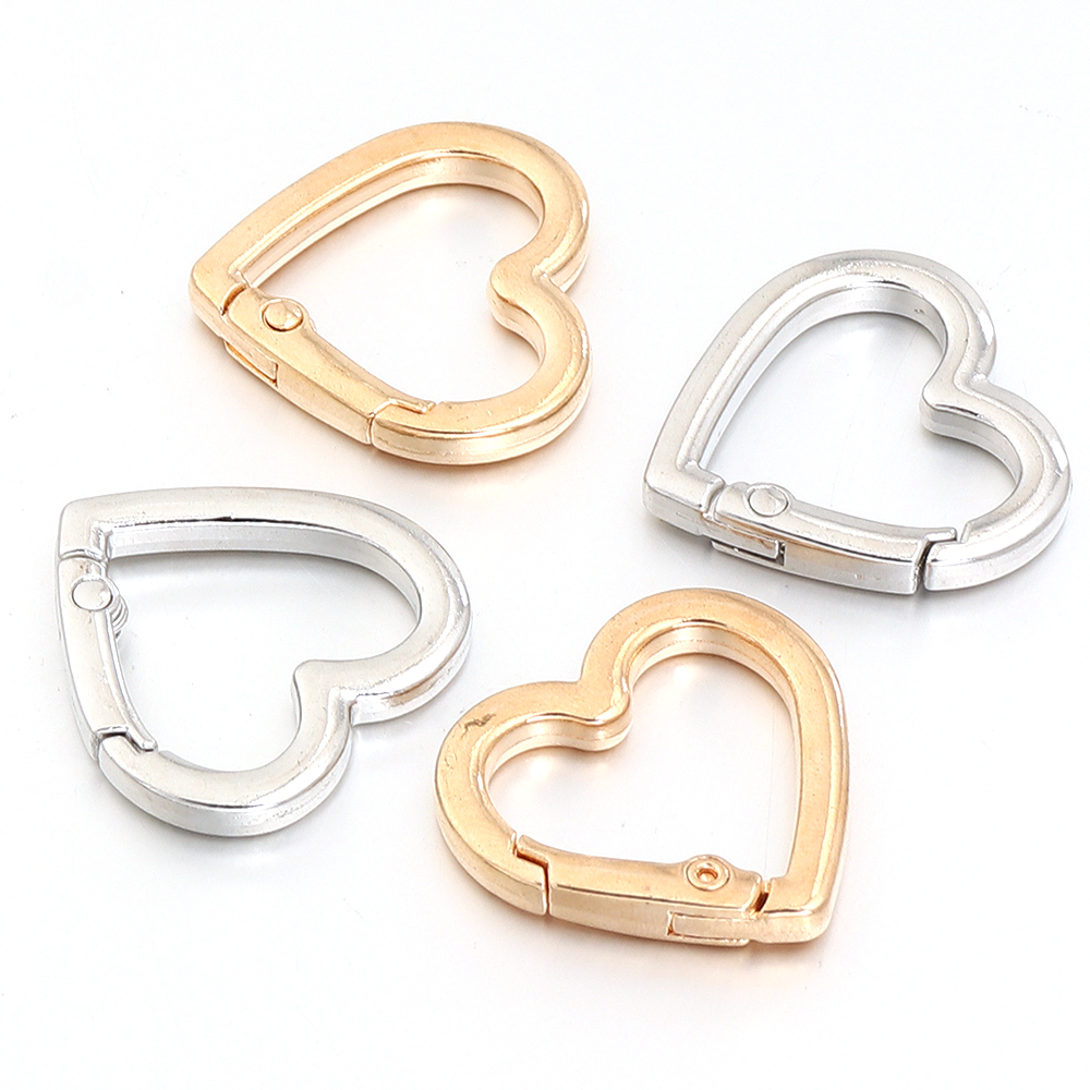 5-10pcs Alloy Heart Lobster Cl - Jewelry Making A Ring avis et prix