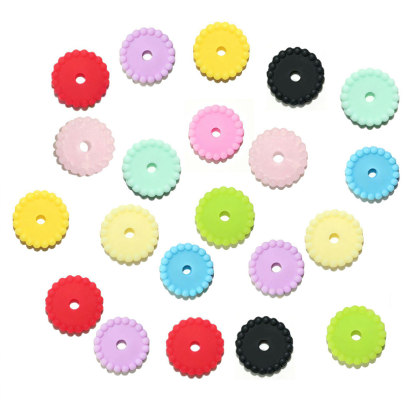 100pcs Gasket Silicone Beads 1 - Jewelry Making 3 Year Old avis et prix