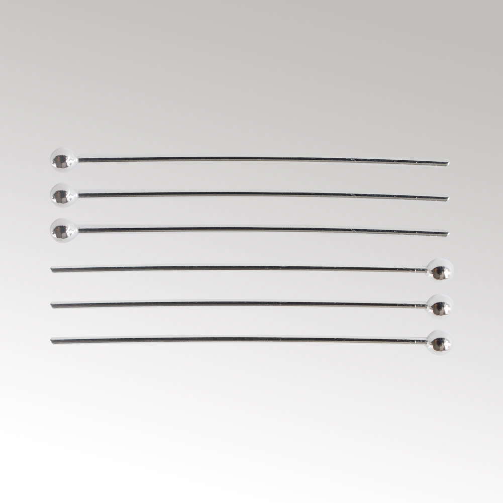 925 Sterling Silver Ball Head  - Jewelry Making Head Pins avis et prix