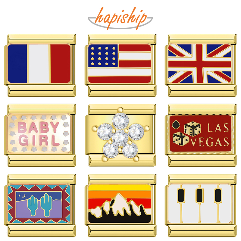 Hapiship Fashion National Flag - Jewelry Making 3 Year Old avis et prix