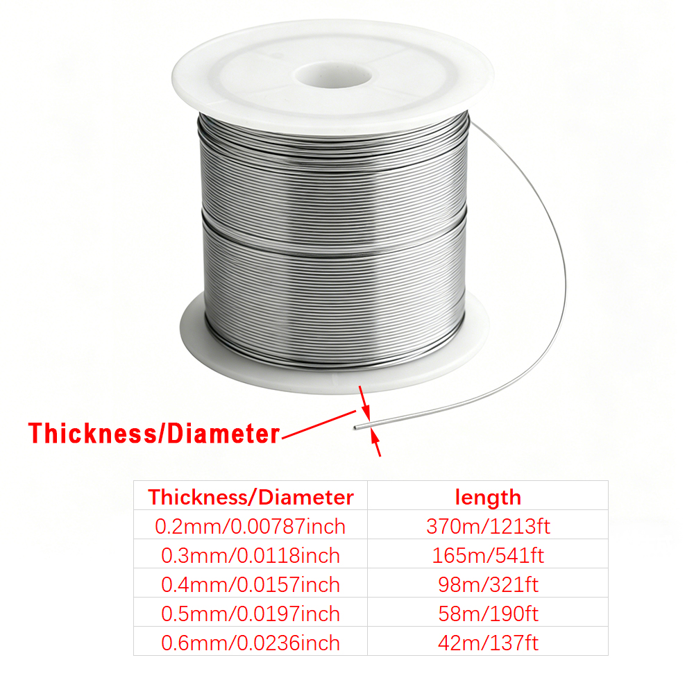 SS304 Stainless Steel Soft Wir - Jewelry Making Yarn avis et prix
