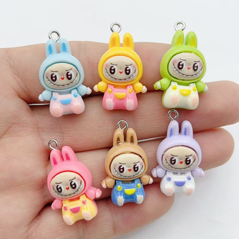 10Pcs Kawaii Rabbit Strawberry - Jewelry Making Diy avis et prix