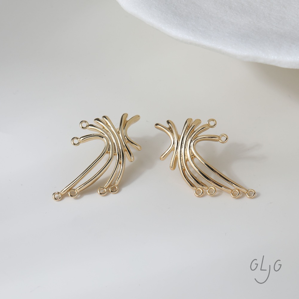 4PCS Dainty Irregular Line Des - Jewelry Making Head Pins avis et prix