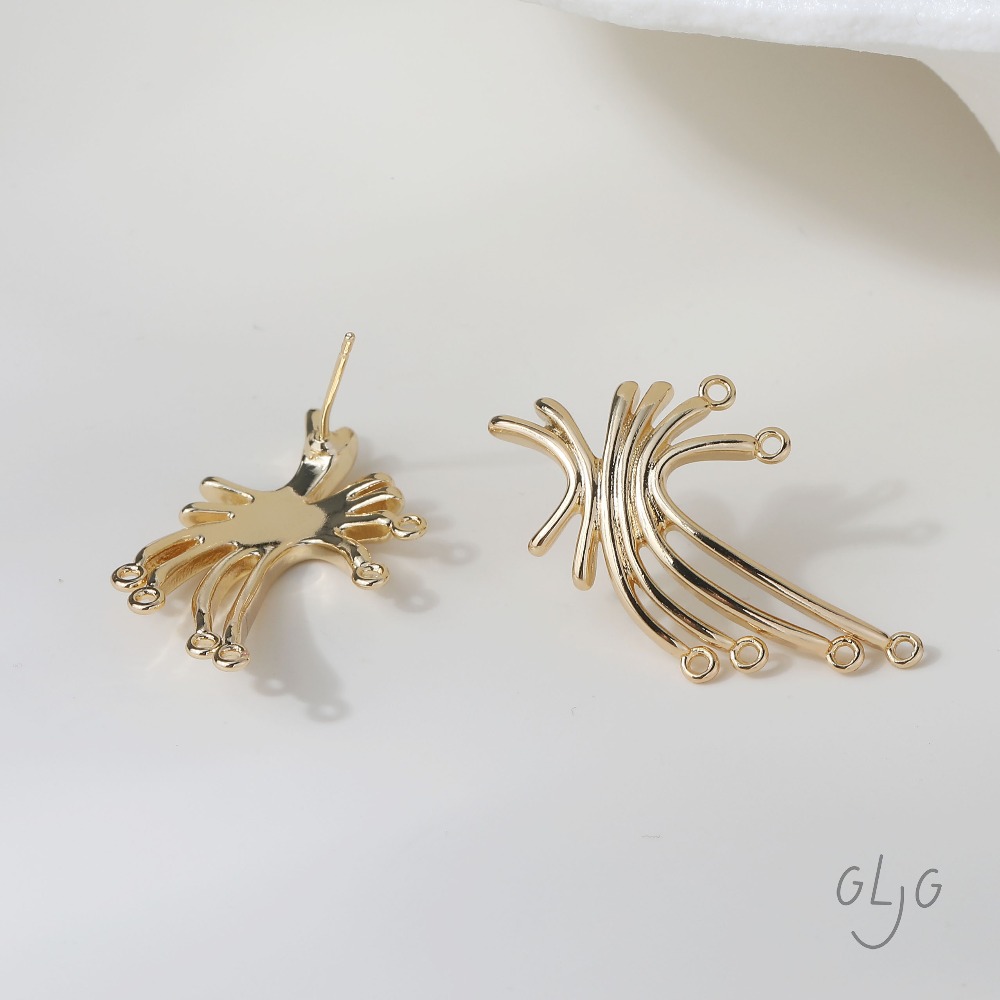 4PCS Dainty Irregular Line Des - Jewelry Making Head Pins avis et prix