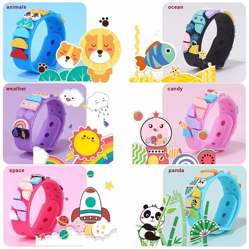 6Pcs/set Kids Building Blocks  - Jewelry Making For Kids avis et prix