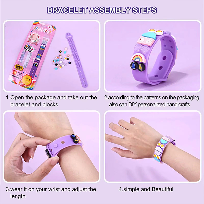6Pcs/set Kids Building Blocks  - Jewelry Making For Kids avis et prix