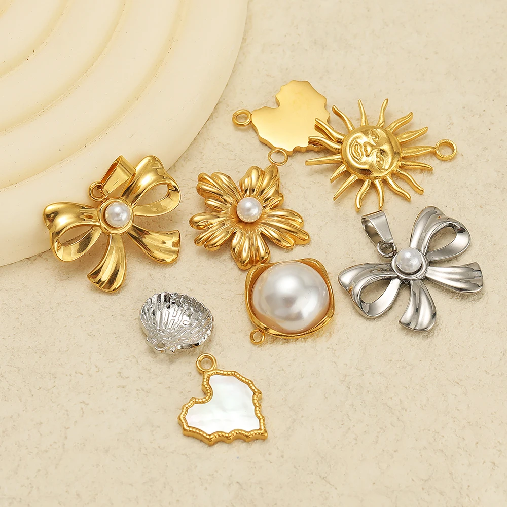 5pcs Stainless Steel Enamel Sh - Jewelry Making For Kids avis et prix