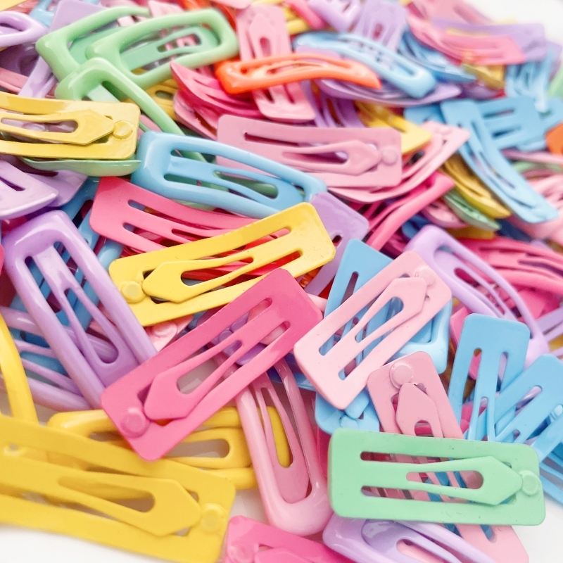 10/30/50pcs 3cm Rectangle Hair - Jewelry Making For Kids avis et prix