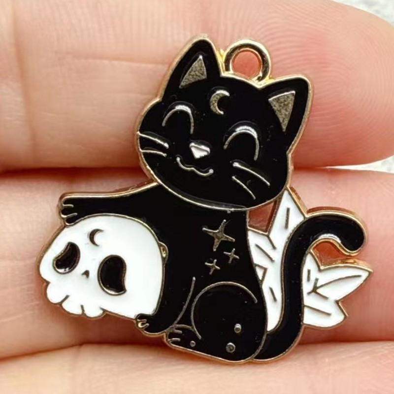 10pcs Original Alloy Enamel Bl - Jewelry Making Brass avis et prix