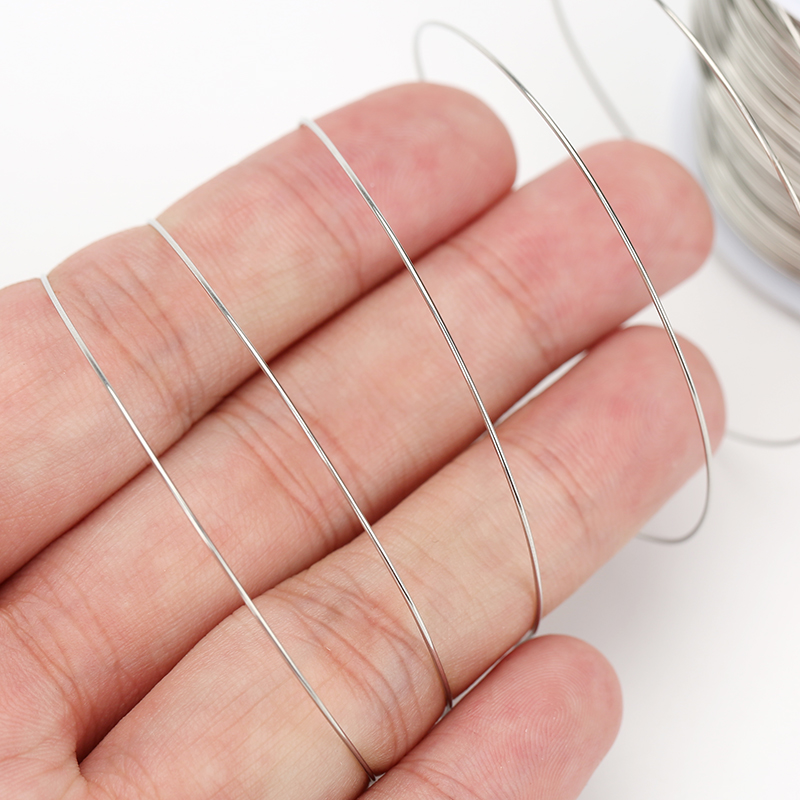 1roll Stainless Steel 0.2 0.3  - Jewelry Making Yarn avis et prix