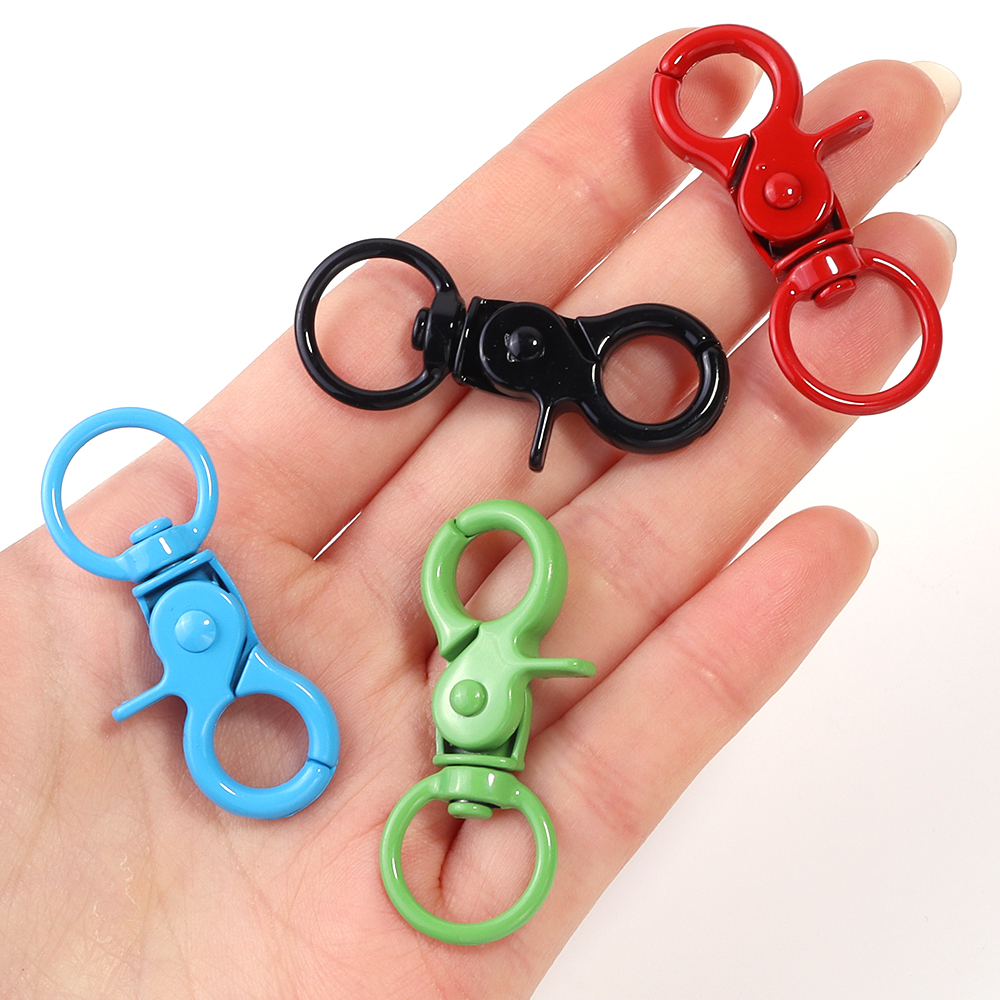5Pcs/Lot Colorful Swivel Lobst - Jewelry Making A Ring avis et prix