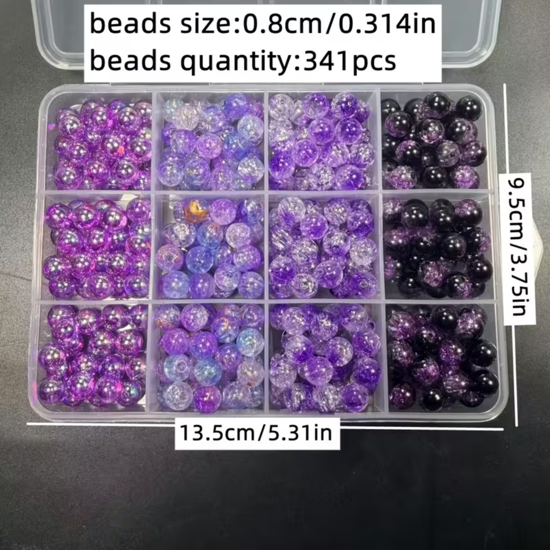 8mm Black Purple Series, Dark  - Bead Organizer Tray avis et prix