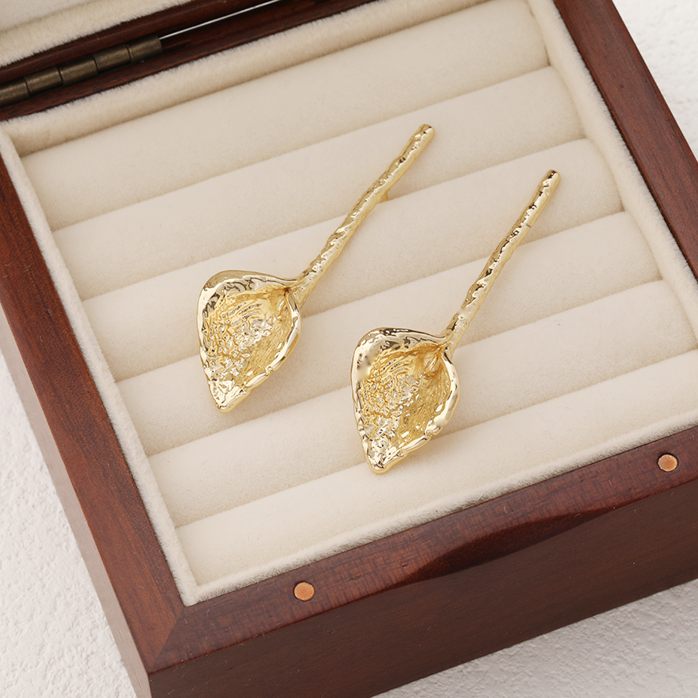 2PCS Dainty Long Flowers Ear S - Jewelry Making Head Pins avis et prix