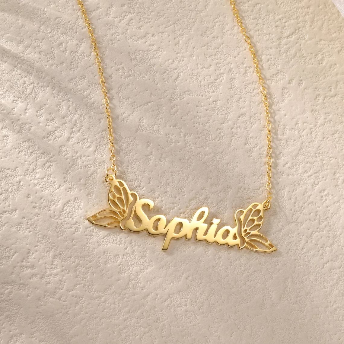 Custom Butterfly Name Necklace - Jewelry Making For Kids avis et prix