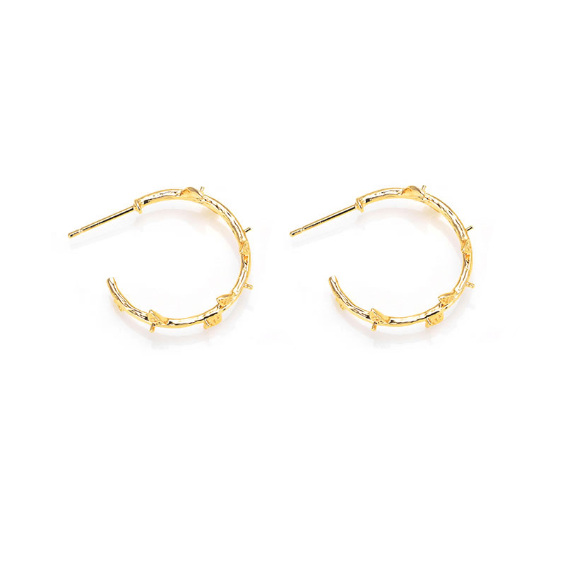 6PCS 18K Gold Color Brass with - Jewelry Making Essentials avis et prix