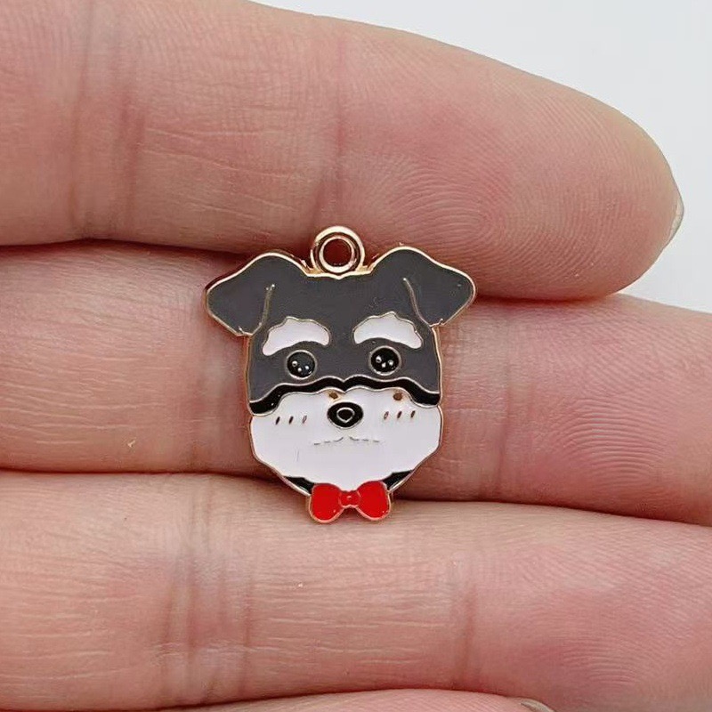 12pcs cartoon pet spotted dog  - Jewelry Making Birthday Party avis et prix