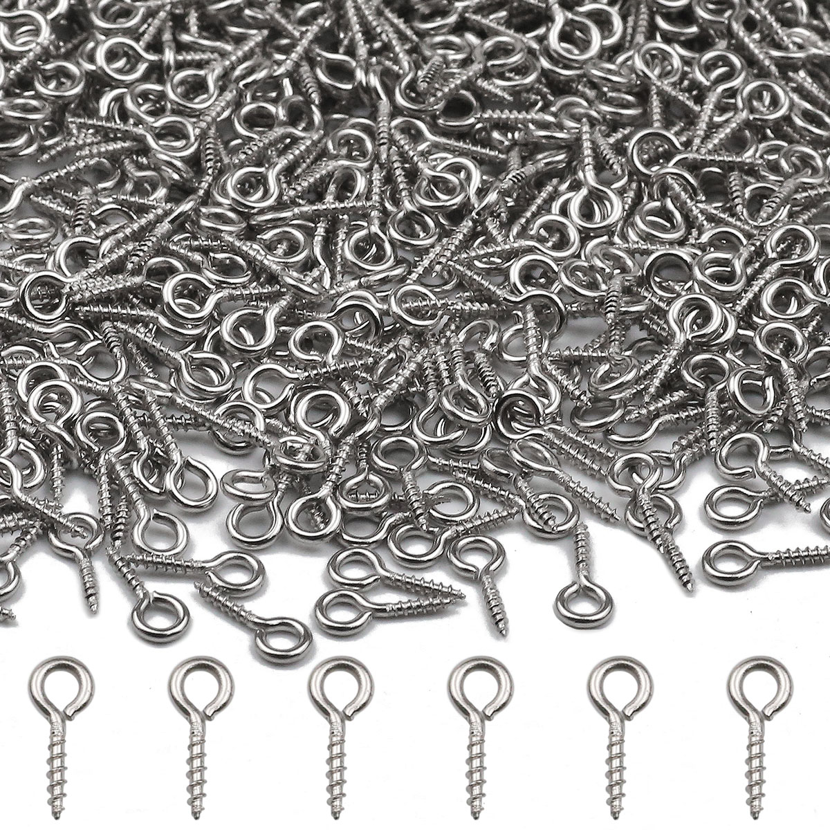 100pcs 4x8/5x10/5x12mm Stainle - Jewelry Making Rivets avis et prix