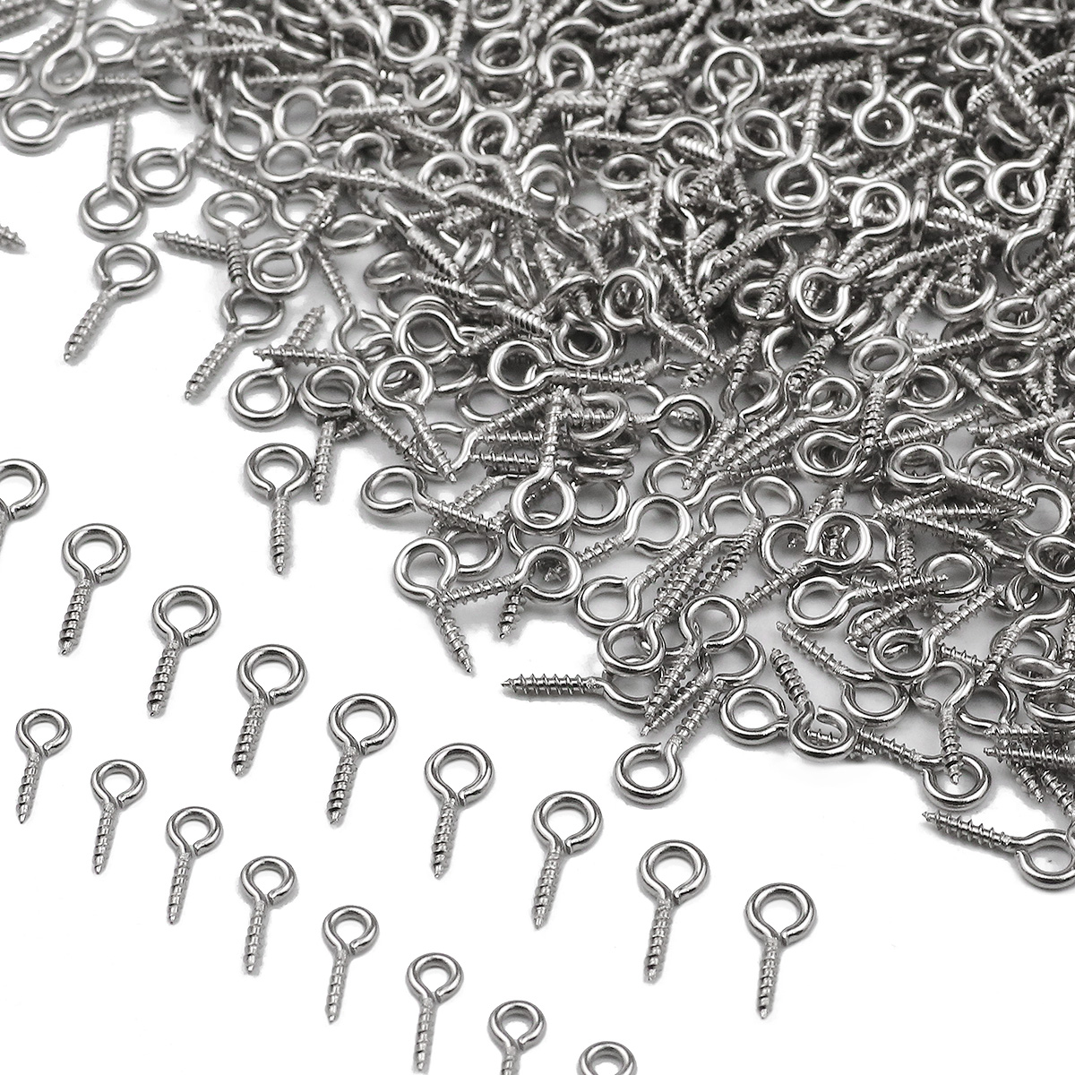 100pcs 4x8/5x10/5x12mm Stainle - Jewelry Making Rivets avis et prix