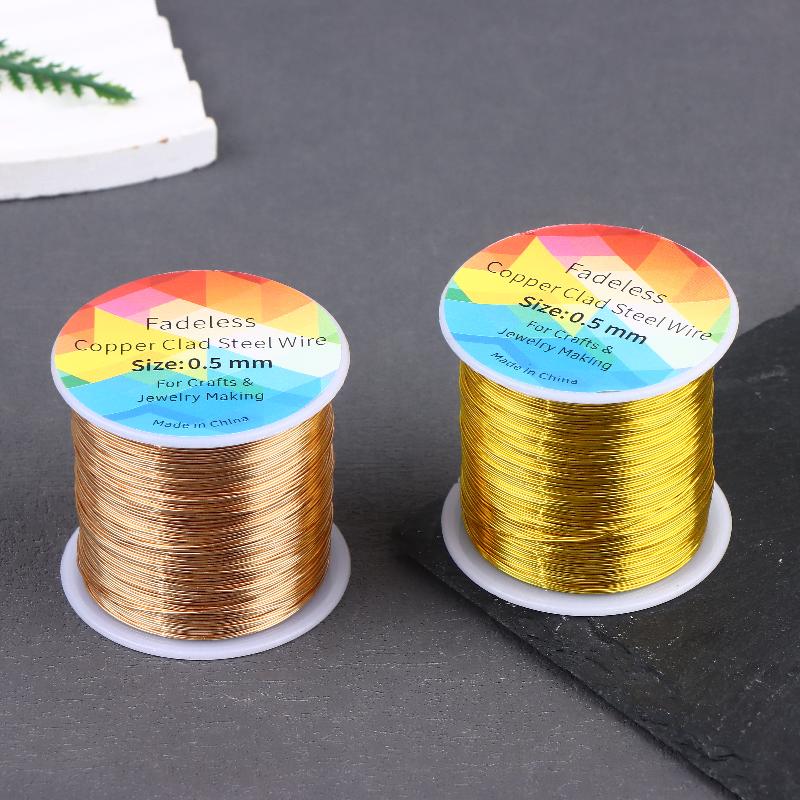 100m/328ft Fadeless Copper Cla - Jewelry Making Yarn avis et prix