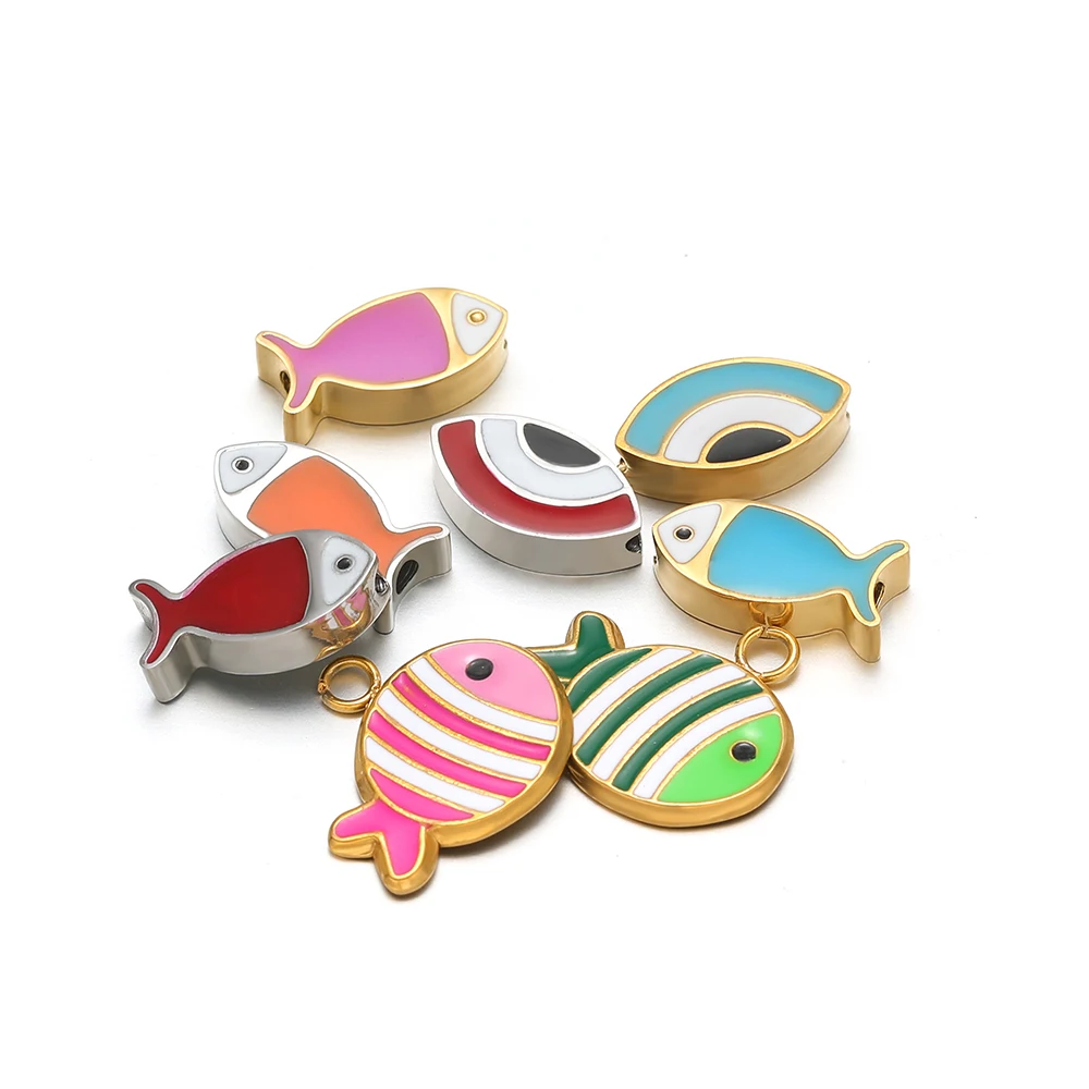 5Pcs Stainless Steel Colorful  - Jewelry Making For Kids avis et prix