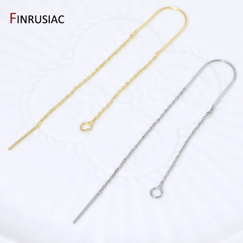 18K Gold Plated Brass Long Tas - Jewelry Making Essentials avis et prix
