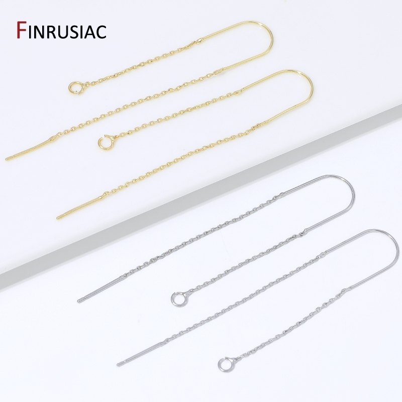 18K Gold Plated Brass Long Tas - Jewelry Making Essentials avis et prix