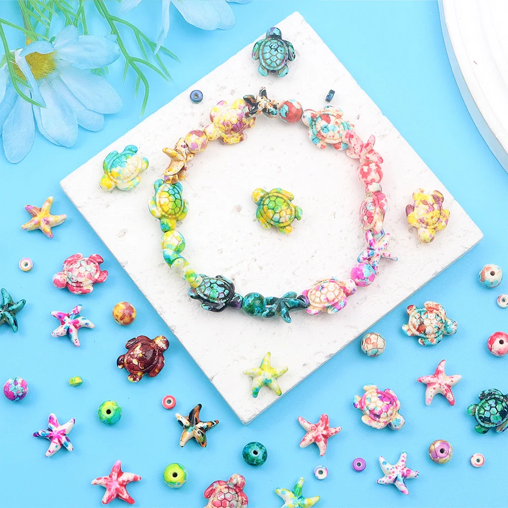 6/46/558pcs Multi-color Turquo - Jewelry Making Birthday Party avis et prix