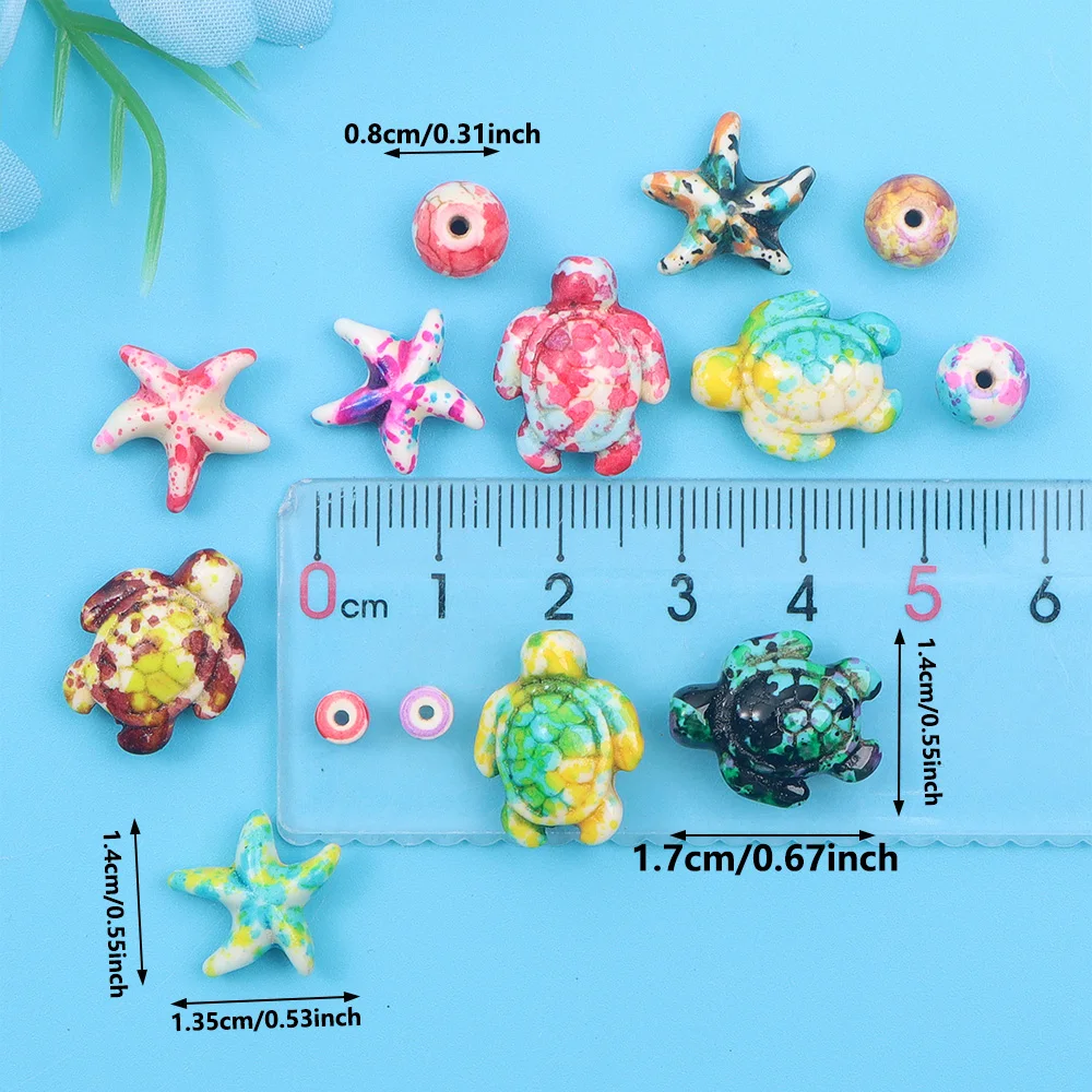 6/46/558pcs Multi-color Turquo - Jewelry Making Birthday Party avis et prix