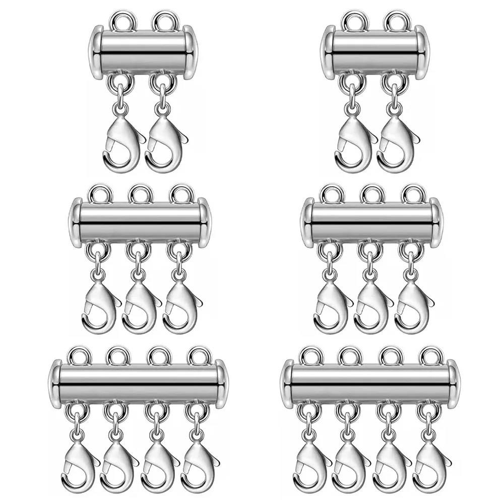2pcs Multi Strand Necklace Lay - Jewelry Making Brass avis et prix