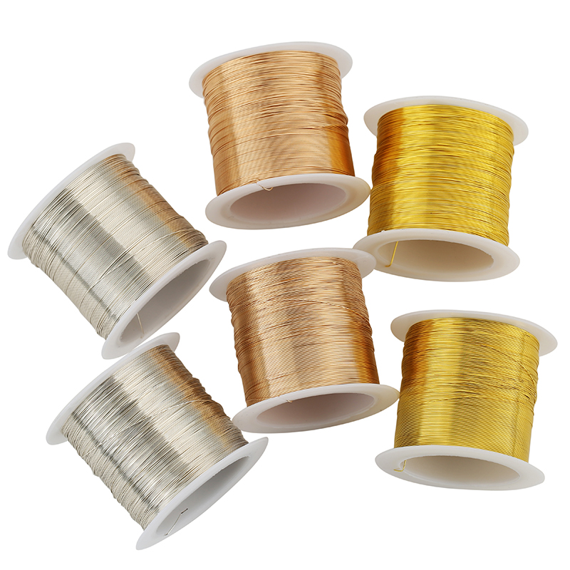 100meters Copper Stainless Ste - Jewelry Making Yarn avis et prix
