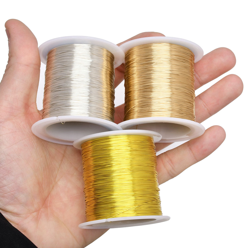 100m/328ft Fadeless Copper Cla - Jewelry Making Yarn avis et prix
