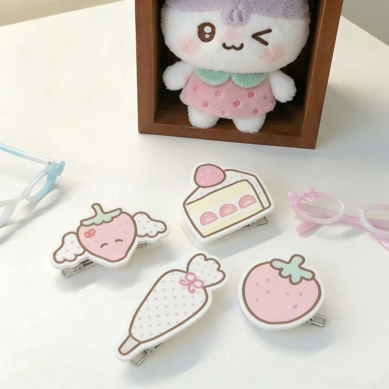 INS Strawberry Cake Hair Clip  - Jewelry Making For Kids avis et prix