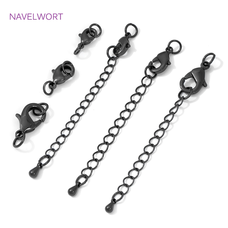 Black Color Brass Lobster Clas - Jewelry Making Essentials avis et prix