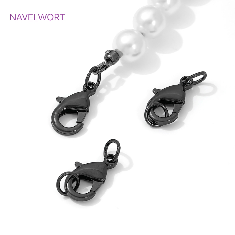 Black Color Brass Lobster Clas - Jewelry Making Essentials avis et prix