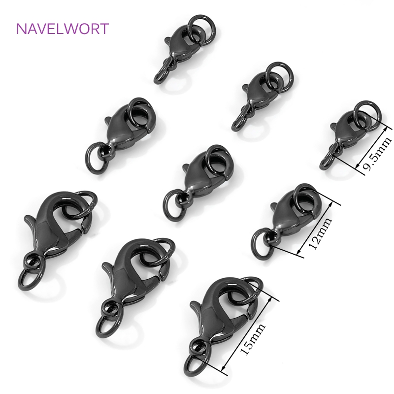 Black Color Brass Lobster Clas - Jewelry Making Essentials avis et prix