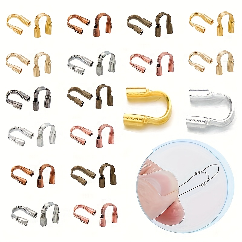 100-300pcs 3X4mm Wire Protecto - Jewelry Making Yarn avis et prix